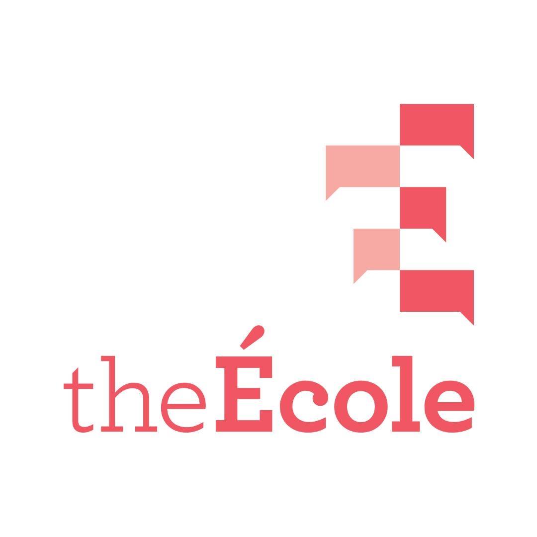 The Ecole logo in red on a white background